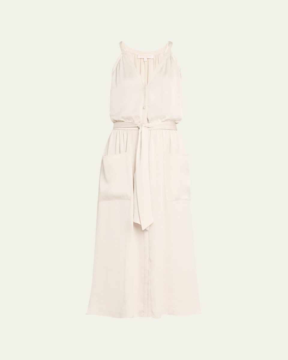 Amelia Belted Midi Skirt